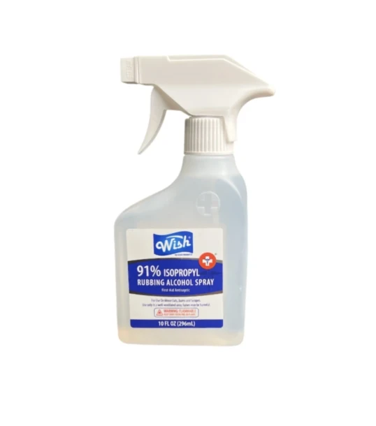 WISH ISOPROPYL RUBBING ALCOHOL SPRAY 10 FL OZ