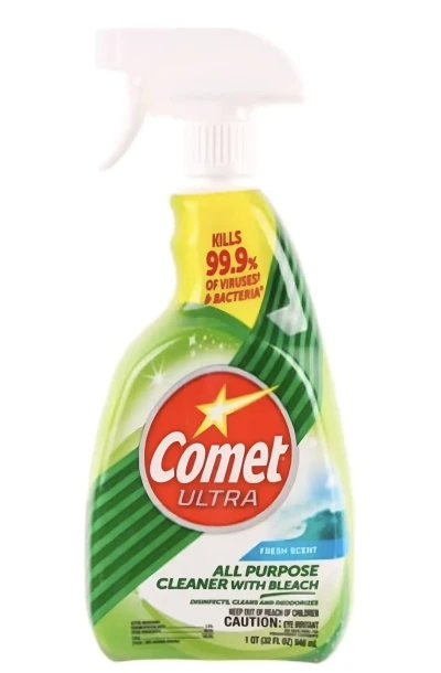 COMET ULTRA FRESH SCNET ALL PURPOSE CLEANER WITH BLEACH 32 FL OZ