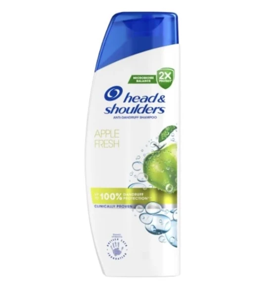 HEAD AND SHOULDERS APPLE FRESH SHAMPOO 400 ML