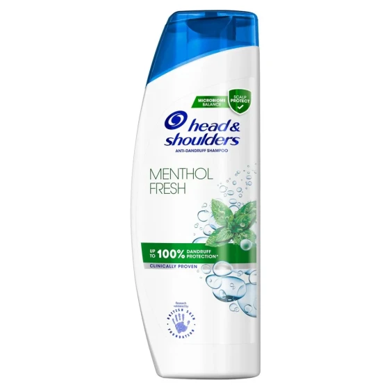 HEAD AND SHOULDERS MENTHOL FRESH SHAMPOO 400 ML
