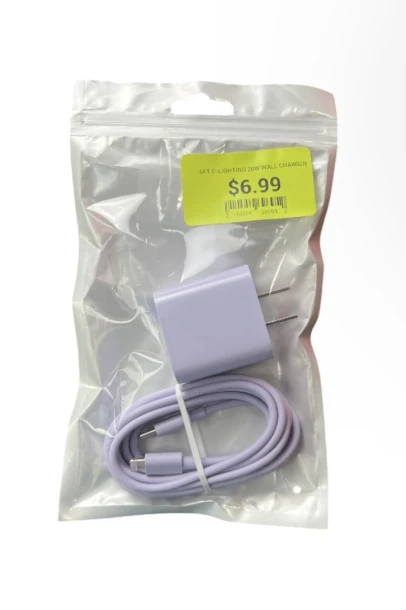 6 FT C-IPHONE 20 W WALL CHARGER