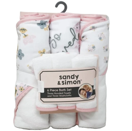 CHICK PEA 6 PIECE BATH SET