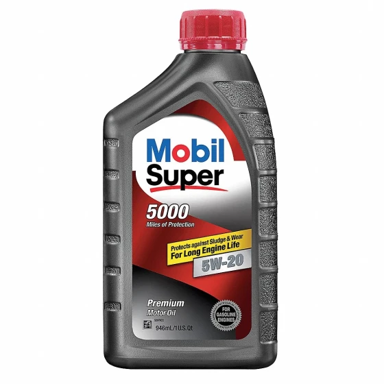 MOBIL SUPER SYNTHETIC BLEND MOTOR OIL 5W-20 1 QT