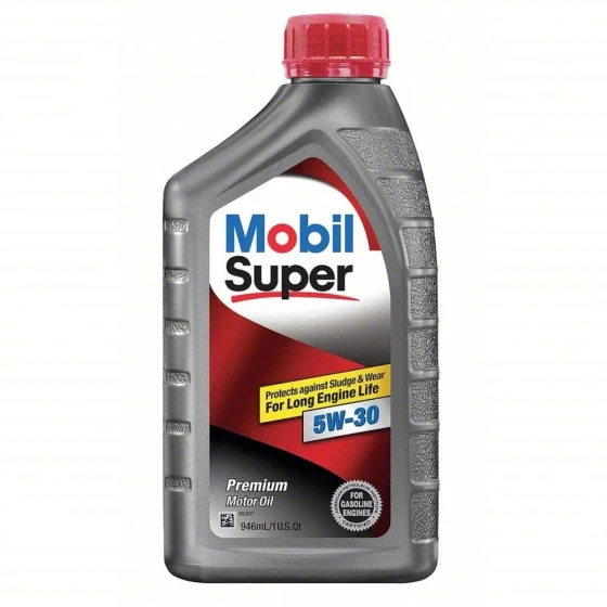 MOBIL SUPER SYNTHETIC BLEND MOTOR OIL 5W-30 1 QT