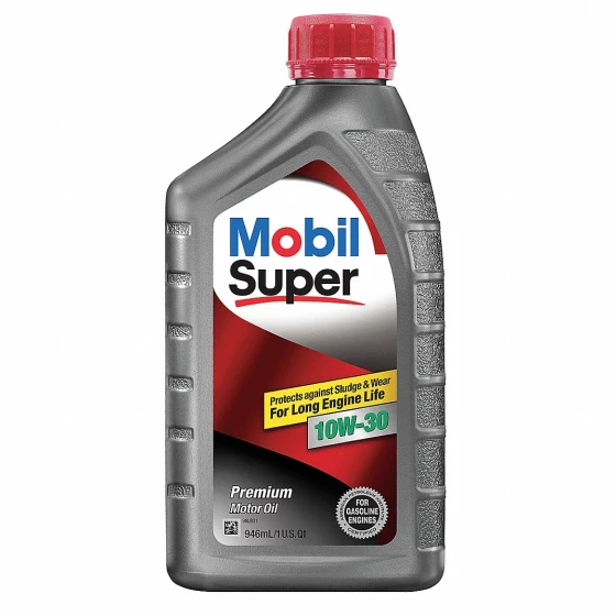 MOBIL SUPER SYNTHETIC BLEND MOTOR OIL 10W-30 1 QT