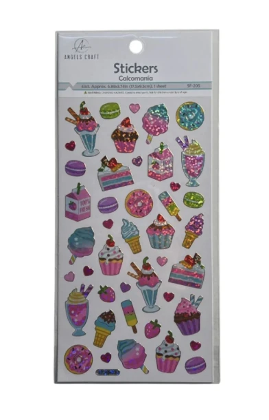 MILKSHAKE STICKERS 43 COUNT