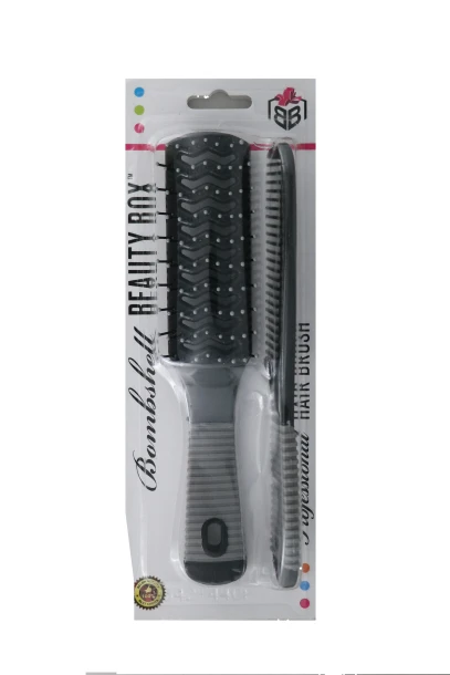 HAIR BRUSH 2PC
