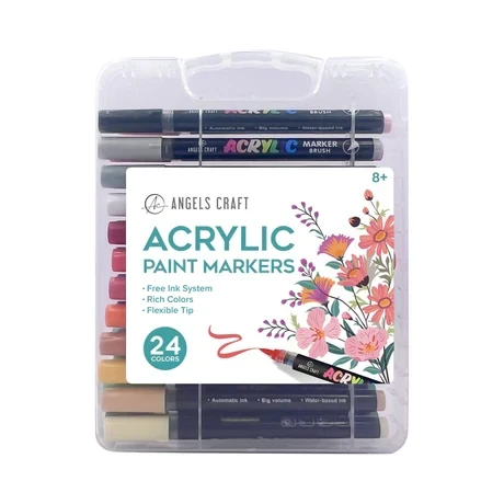 ACRYLIC PAINT MARKERS 24 COLORS