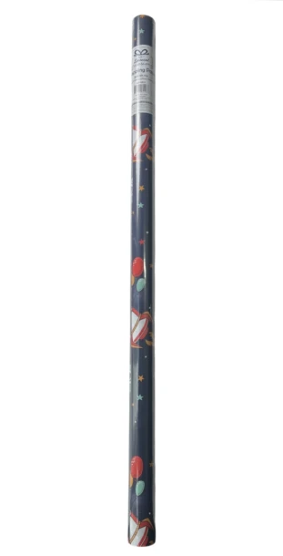 SPACE SHIP GIFT WRAP