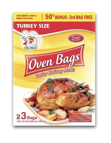 OVEN BAGS TURKEY SIZE 3 COUNT