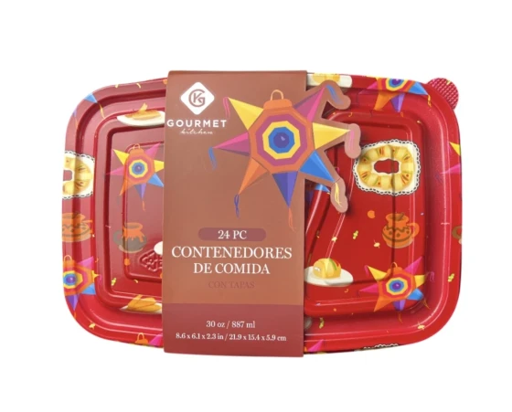 24 PC 30 OZ FOOD CONTAINER