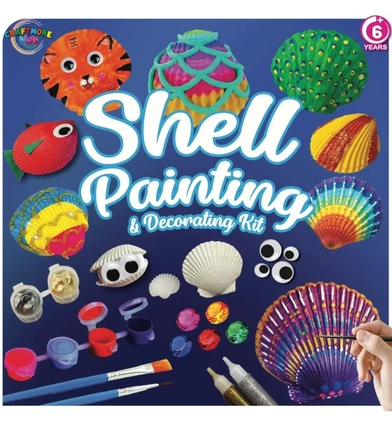 SHELL PAINTING AND DECORATING KIT