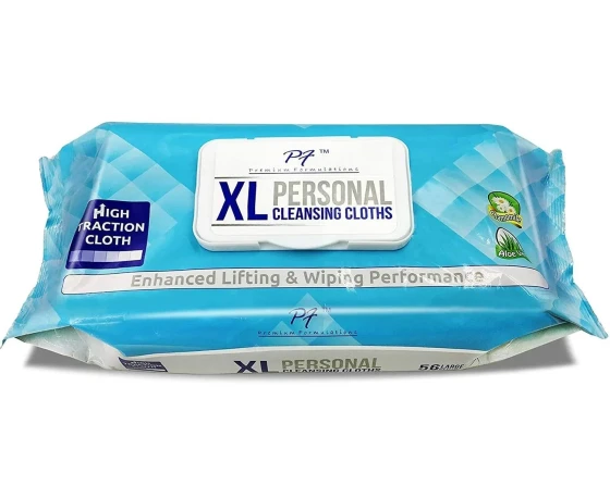 XL PERSONAL CLEANSING CLOTHS
