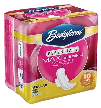 BODYFORM REGULAR 10 PADS WITH WINGS