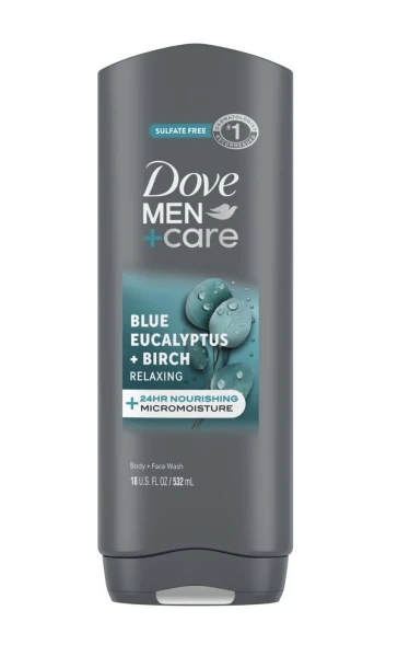 DOVE MEN CARE EUCALYPTUS AND MINT BODY WASH 400 ML