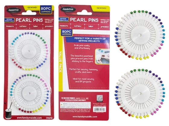 PEARL PINS 80 PC