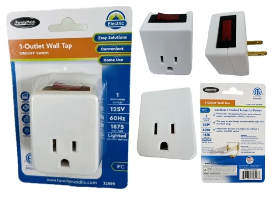 1 OUTLET WALL TAP