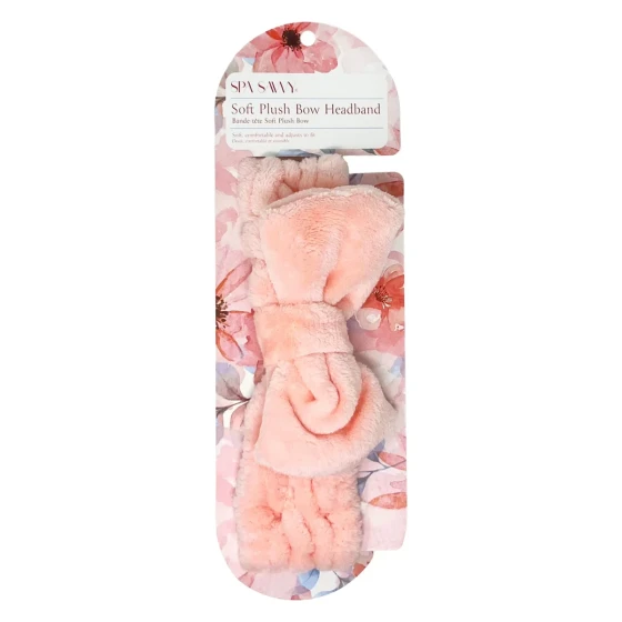 SOFT PLUSH BOW HEADBAND