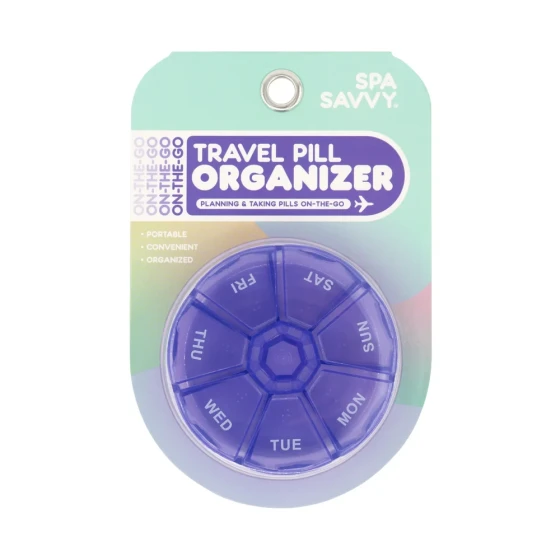 TRAVEL PILL ORGANIZER