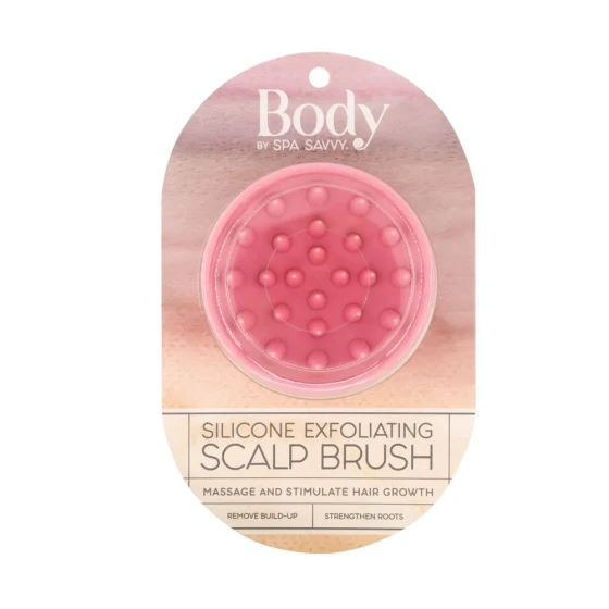 SILICONE EXFOLIATING SCALP BRUSH