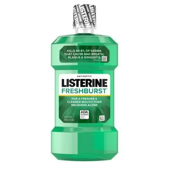 LISTERINE FRESHBURST MOUTH WASH 250 ML