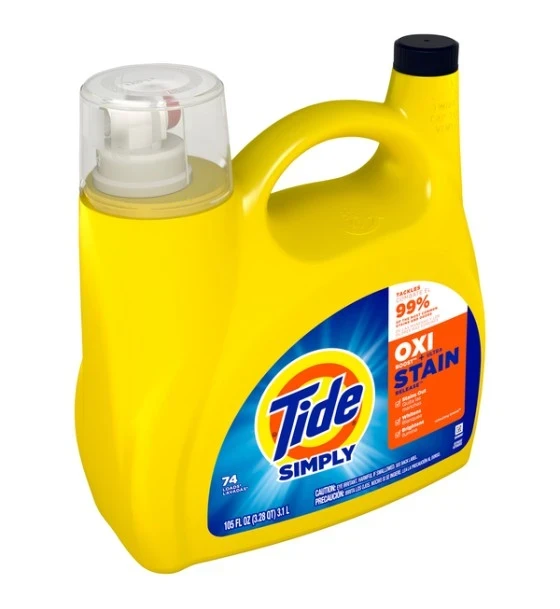 TIDE SIMPLY ALL IN ONE DETERGENT 3.1 LITER