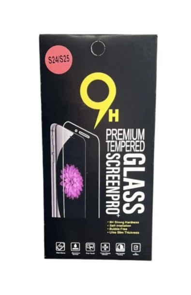 S24/S25 PREMIUM TEMPERED GLASS SCREEN PROTECTOR