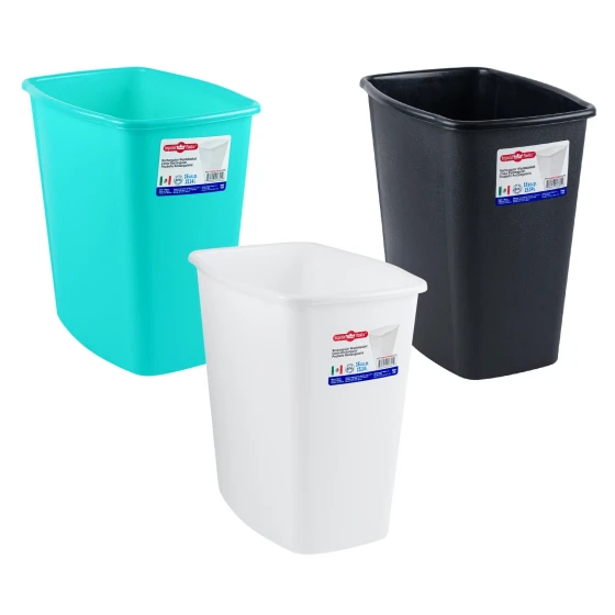 RECTANGULAR WASTEBASKET 10.4 L