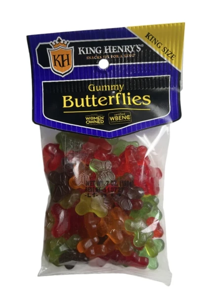 GUMMY BUTTERFLIES 7 OZ