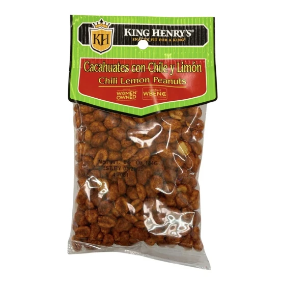 CACAHUATES CON CHILE Y LIMON 6.5 OZ