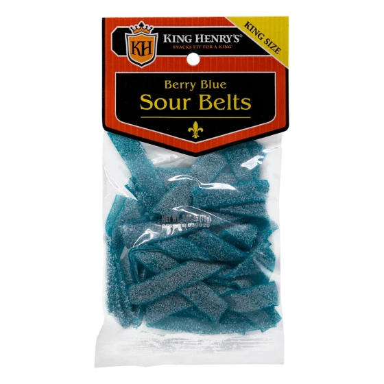 BERRY BLUE SOUR BELTS 2.65 OZ