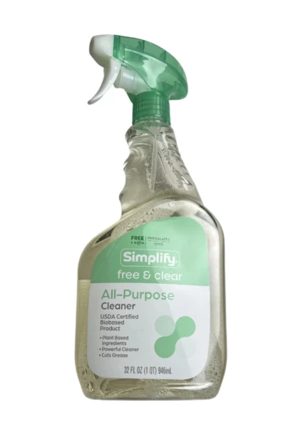 SIMPLIFY FREE AND CLEAR ALL PURPOSE CLEANER 32 FL OZ
