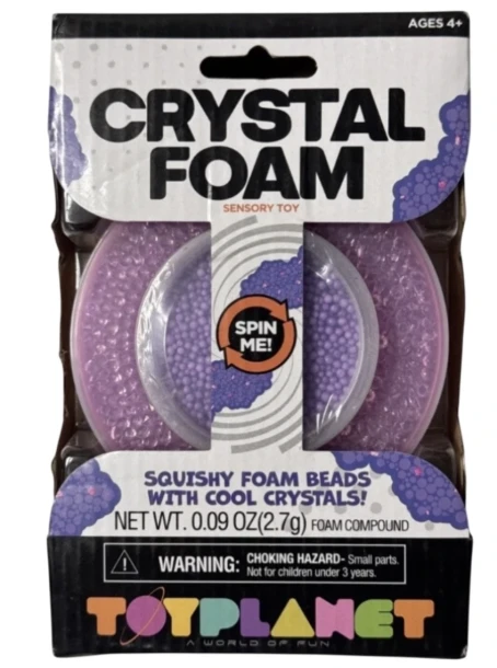 CRYSTAL FOAM SENSORY TOY 0.09 OZ