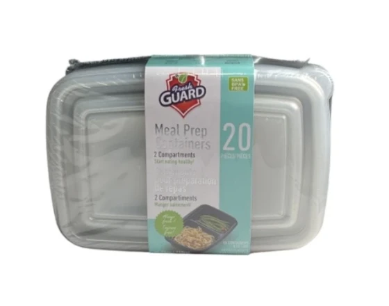 MEAL PREP CONTAINER 20 COUNT 25.36 OZ