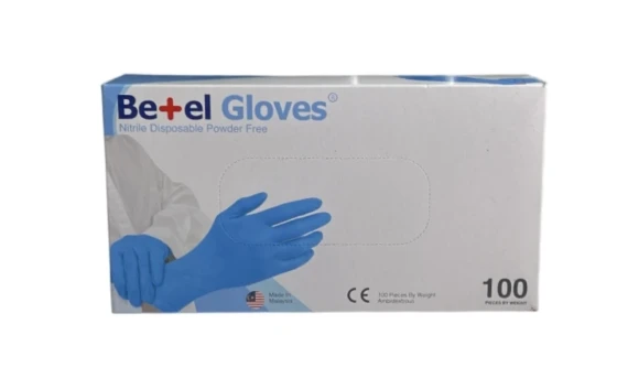 BE+EL GLOVES 100 PACK MEDIUM