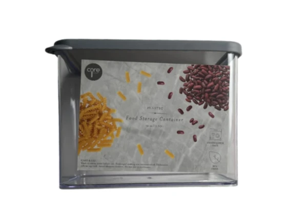 PLASTIC FOOD STORAGE CONTAINER 130 OZ