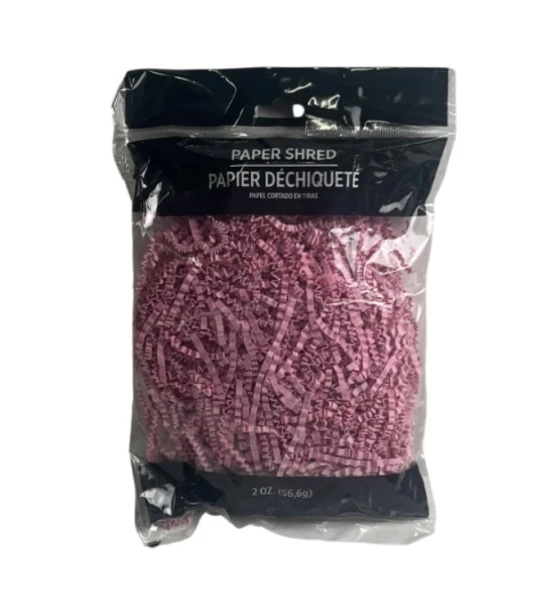 PINK CRINKLE PAPER
