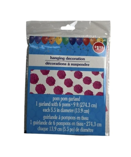 HANGING POM POM GARLAND
