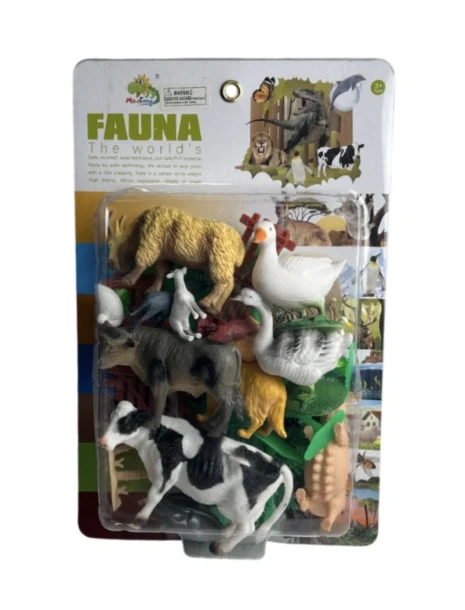 FAUNA THE WORLDS ANIMAL PLAY SET