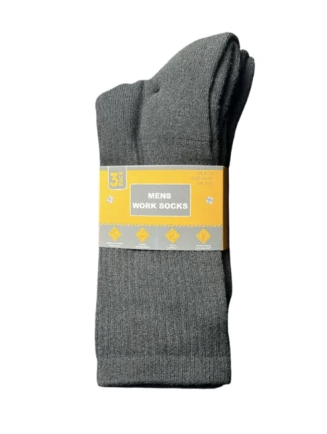 MENS WORK SOCKS 3 PACK