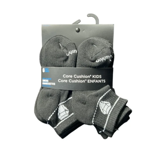 CORE CUSHION KIDS SOCKS 6 PAIRS