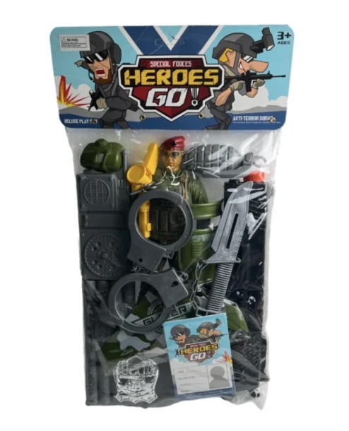 HEROES GO SPECIAL FORCES PLAY SET