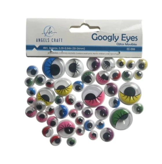 GOOGLY EYES 88 COUNT