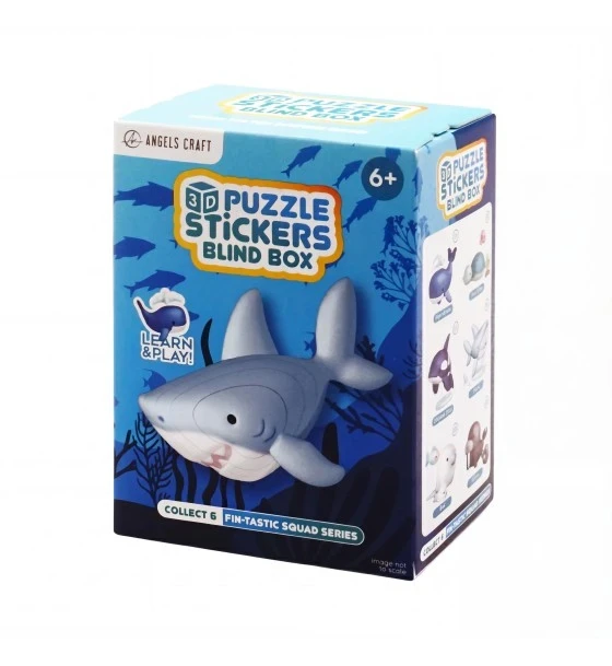 OCEAN PUZZLE STICKERS BLIND BOX