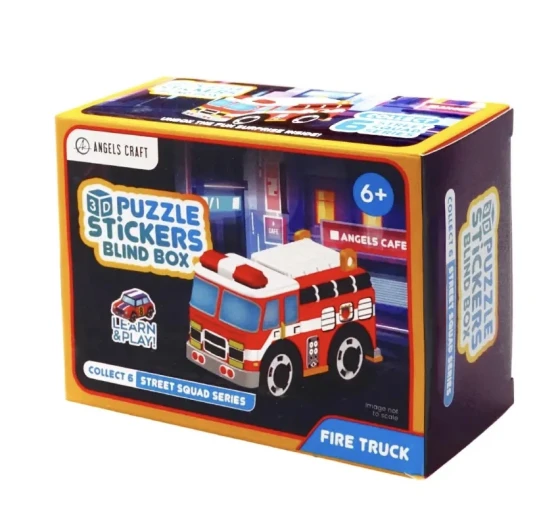 STREET SQUAD PUZZLE STICKERS BLIND BOX