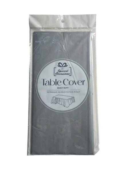 SILVER TABLE COVER