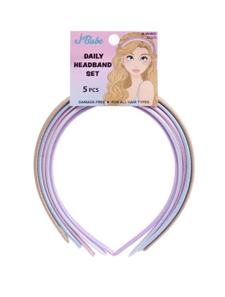 DAILY HEADBAND SET 5 PCS