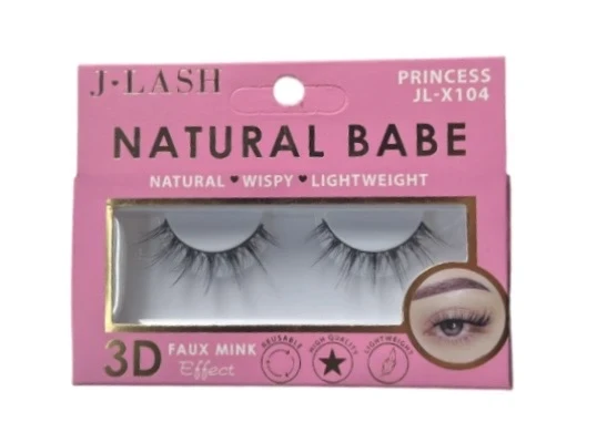 PRINCESS NATURAL BABE 3D FAUX MINK LASHES