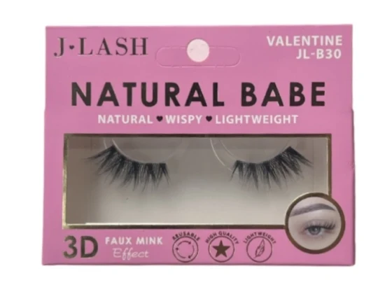 VALENTINES NATURAL BABE 3D FAUX MINK LASHES