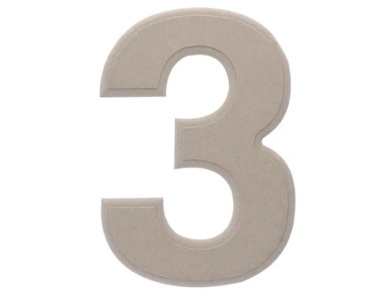 WOOD 3 NUMBER